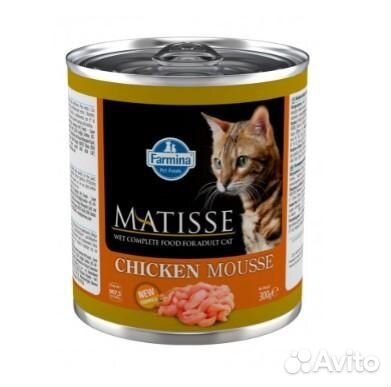 Farmina matisse Консервы для кошек мусс с курицей