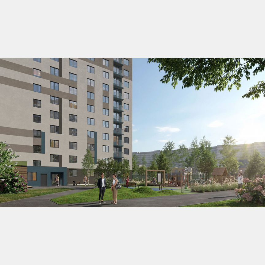 2-к. квартира, 49,3 м², 5/16 эт.