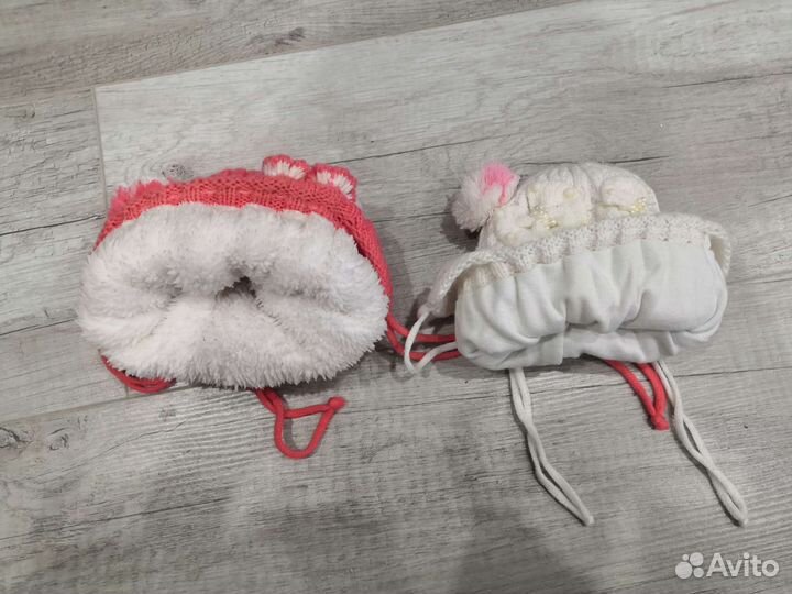 Детские шапочки для новорожденных