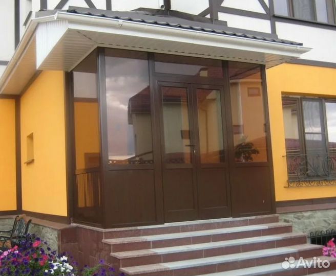 Остекление крыльца