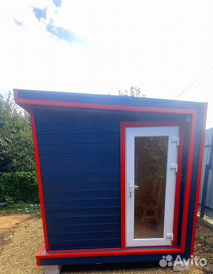 Каркасная баня мобильный домик в наличии