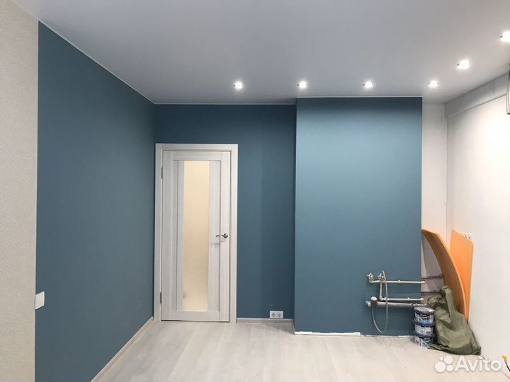 Поклейка обоев