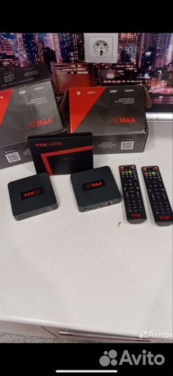 TV приставка и роутер