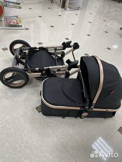 Коляска Wisesonle 2в1 трансформер новая