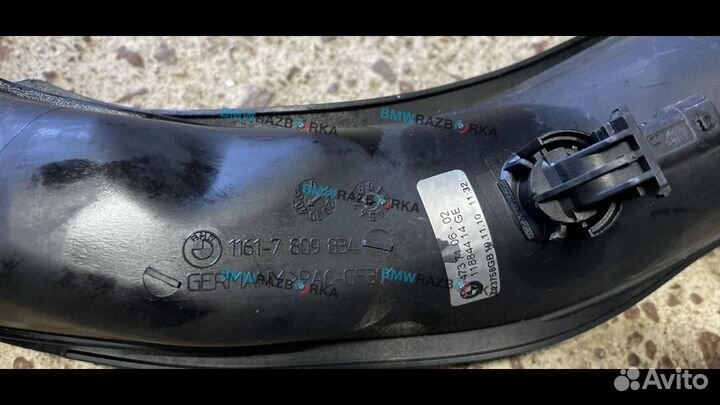 Патрубок интеркулера BMW X5 E70 рест. 2011 7809834