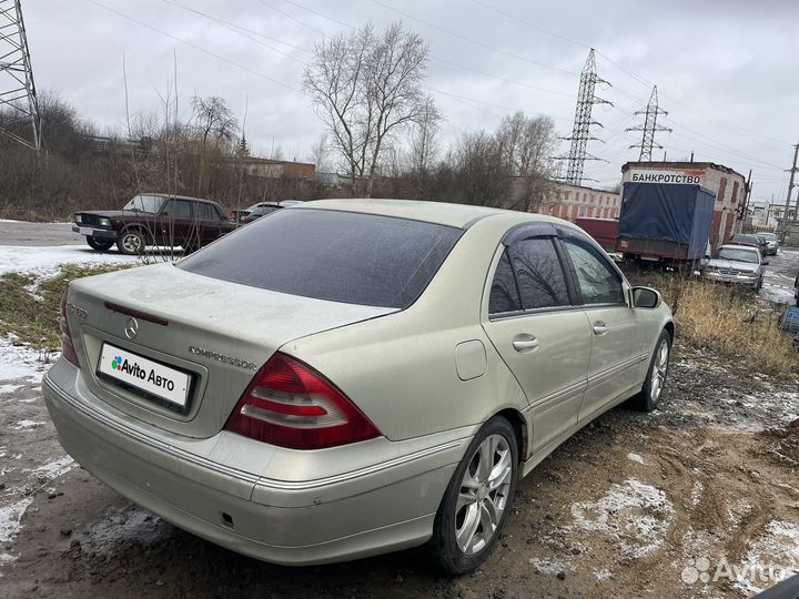 Mercedes-Benz C-класс 1.8 AT, 2006, 360 000 км