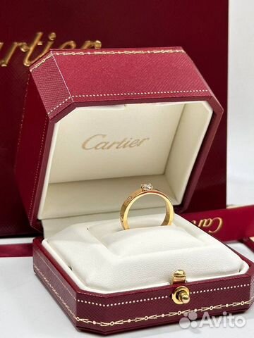 Cartier Love Кольцо Помолвочное Золото объявление продам