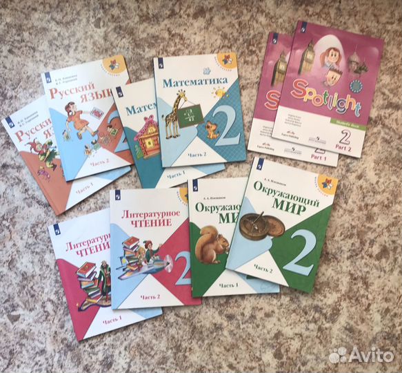 Учебники 2 класс Школа России