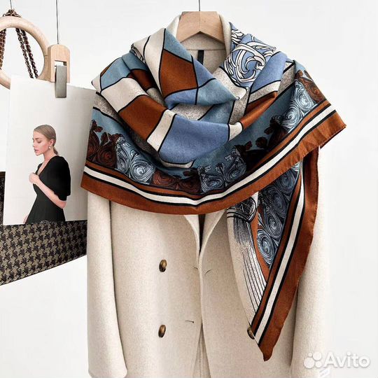 Большой кашемировый платок Dior