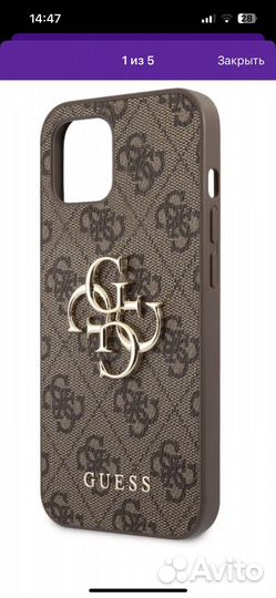 Чехол на iPhone 13 pro guess