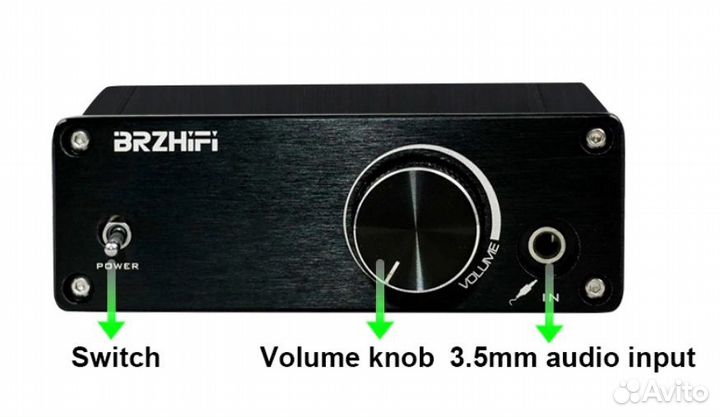 Цифровой усилитель brzhifi MA12070