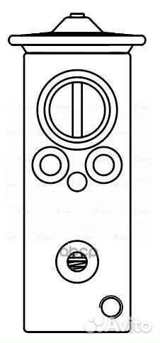 Клапан расш. кондиционера (трв) для а/м Renault