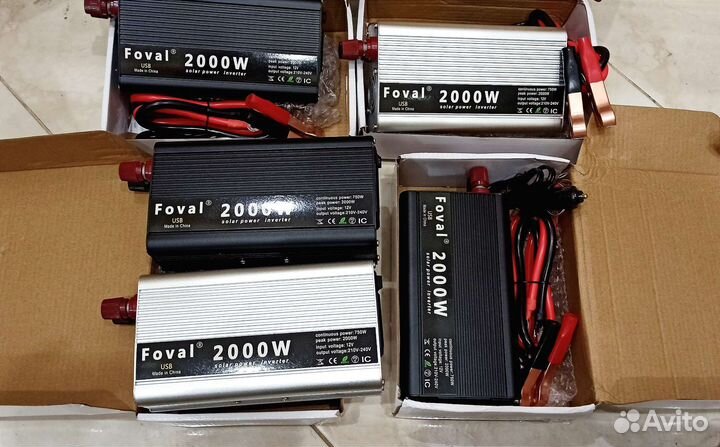 Инвертор 12v - 220v 2000W