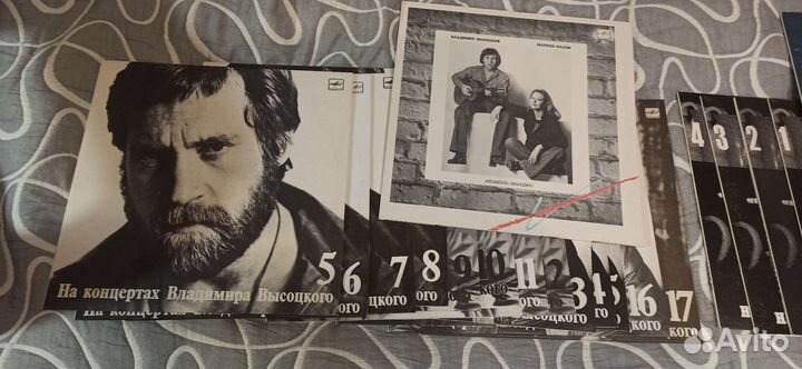 Пластинки На концертах Высоцкого