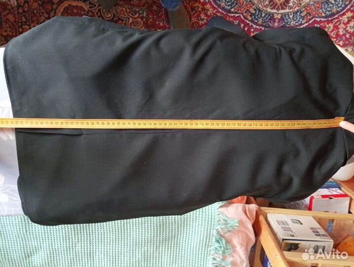 Пиджак чёрный 140-146