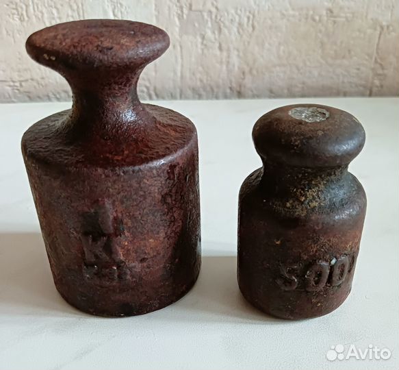 Гири для весов.Цена за 2шт