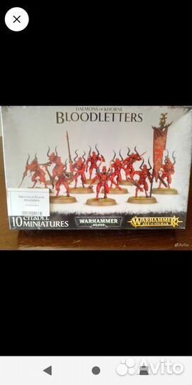 Warhammer 40000 миниатюры