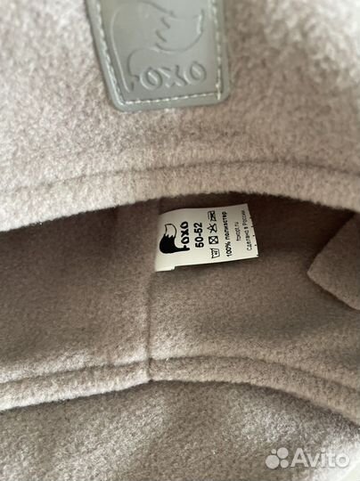 Комплект шапка, снуд и варежки новые