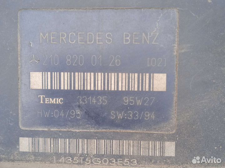 Блок комфорта Mercedes W210