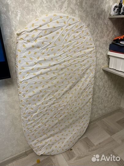 Матрац на овальную кроватку 120 на 60