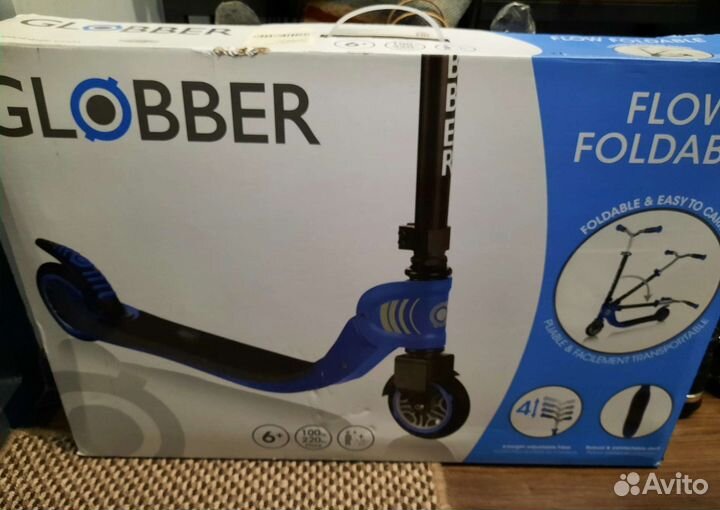 Самокат Globber двухколесный новый