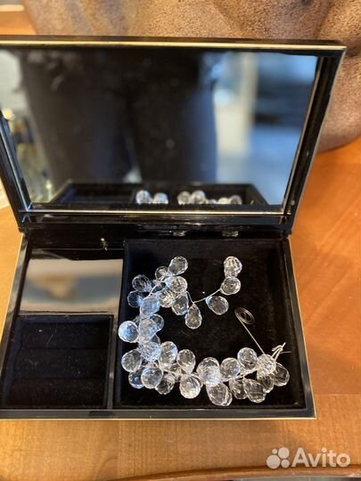 Музыкальная шкатулка «Ирисы», 80-е гг., Япония