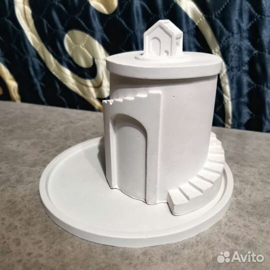 Шкатулка из гипса