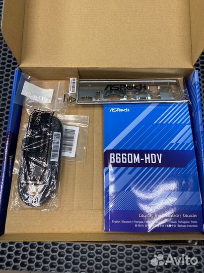 Материнская плата ASRock B660M-HDV (1700) DDR4