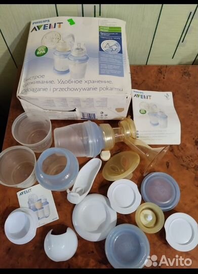 Молокоотсос avent ручной