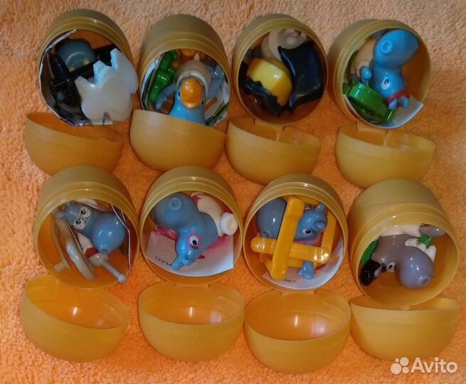 Полная коллекция бегемотиков