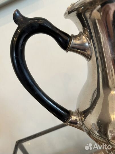 Антикварный кофейник Basse&Fischer 1.5 л, молочник