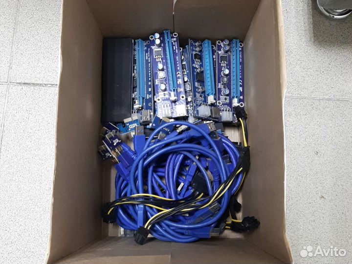 Райзер pci-e 6-pin