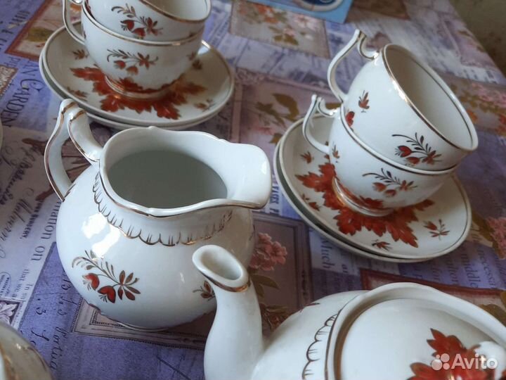 Чайный сервиз вербилки барбарис