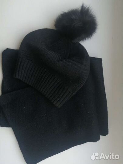 Комплект шапка и шарф