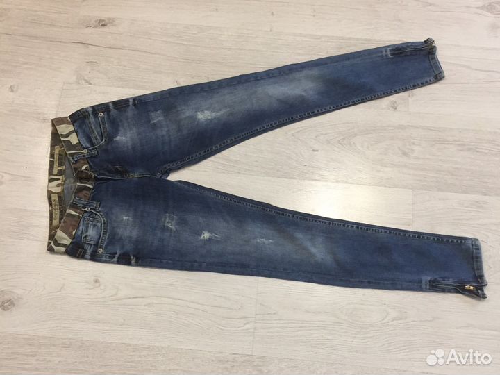 Джинсы для девочки 10-11 лет