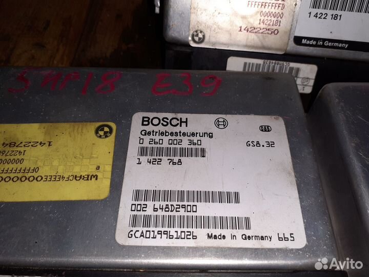 Бмв е38 е39 блок управления АКПП 5нр18 м60 м52