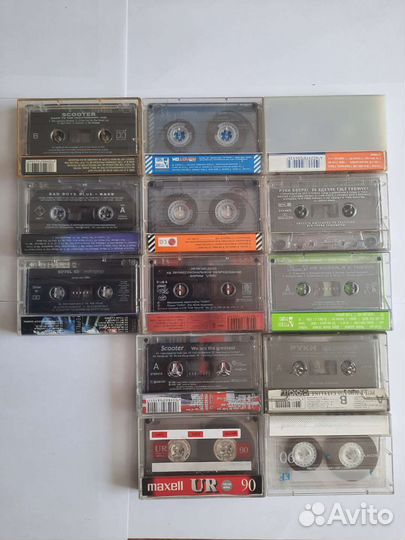 Аудиокассеты с записью