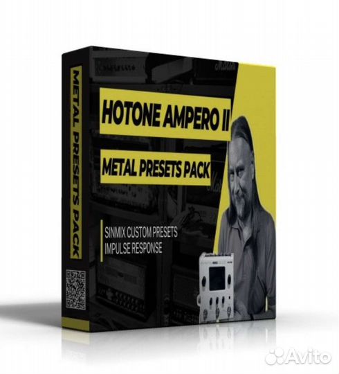 Пресеты Ampero II Stomp 13 Metal Preset Pack
