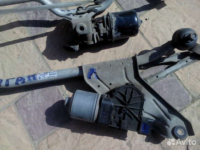 Трапеция дворников с мотором Рено Логан