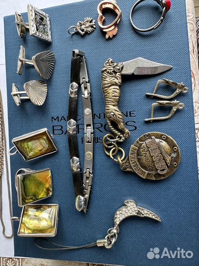 Серьги, кольца, запонки,браслет и т/для из СССР