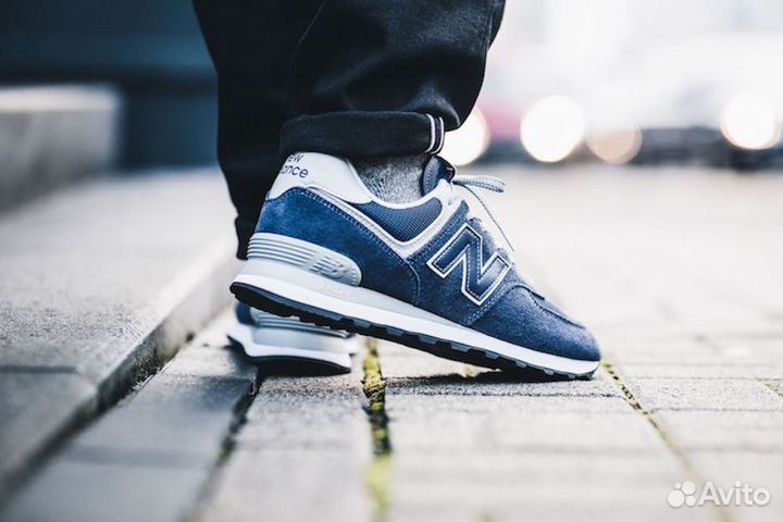 Кроссовки New Balance 574 Classic Navy