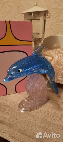 Дельфин статуэтка интерьерная пазл