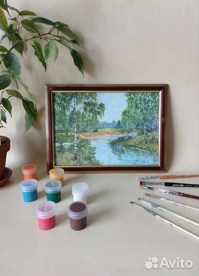 Картина акварелью 