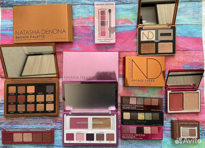 Палетки для лица и глаз декоративная косметика