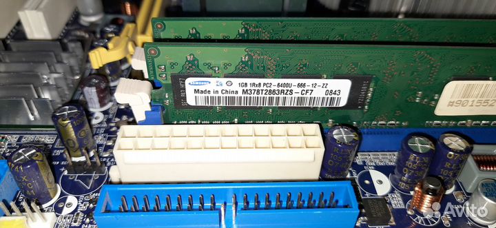 Материнская плата foxconn g31mx-k+Процессор+озу