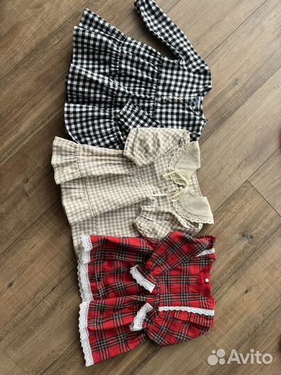 Нарядные платья для девочки 86