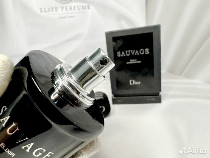 Dior Sauvage Elixir духи мужские парфюм