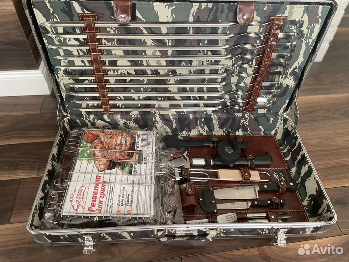 Набор для гриля и барбекю konig в кейсе