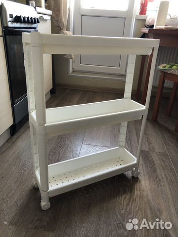 Стеллаж на колесиках IKEA купить в Санкт-Петербурге | Товары для дома и ...