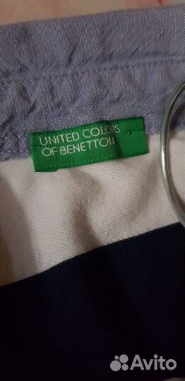 Поло,лонглив Benetton р.М